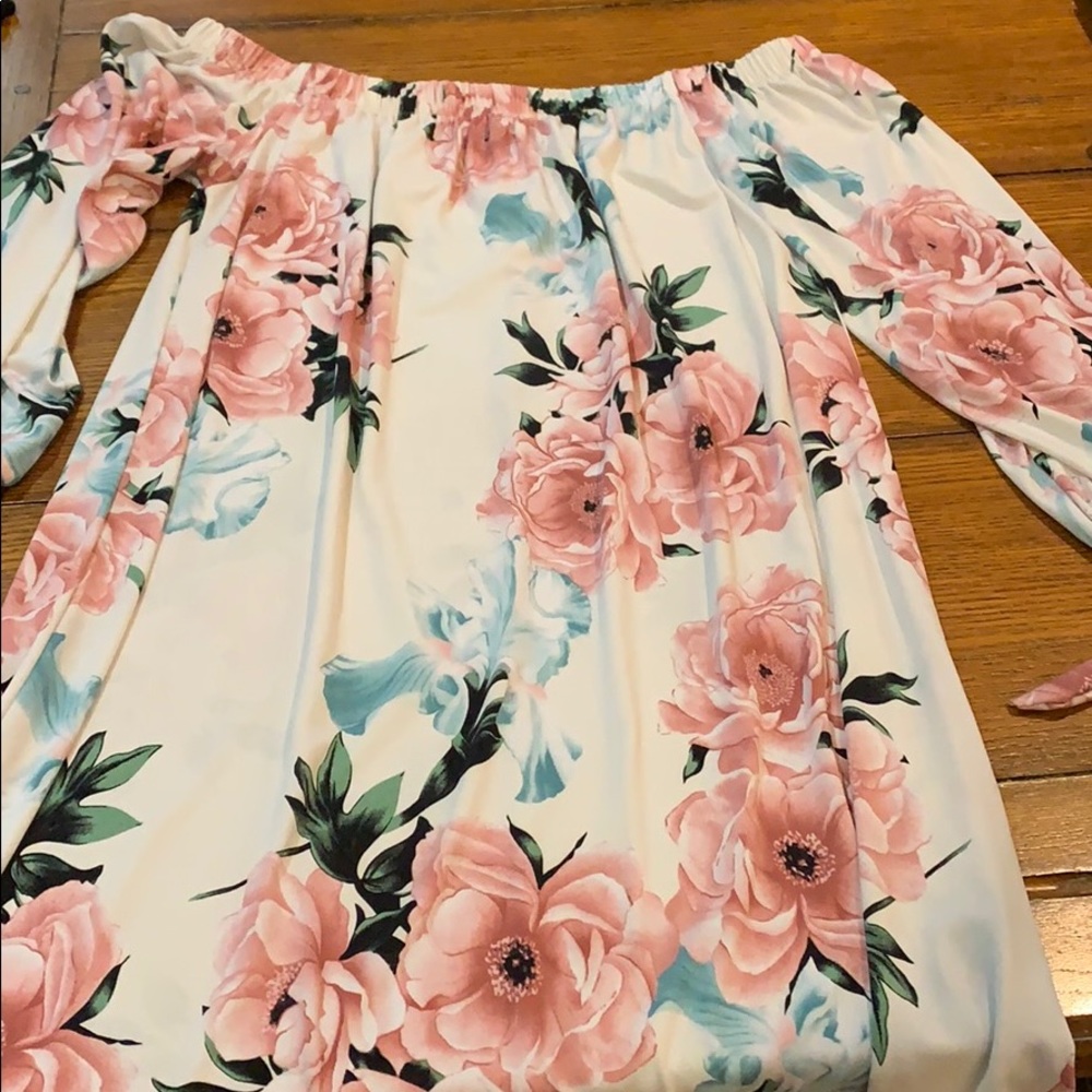 Strapless dress